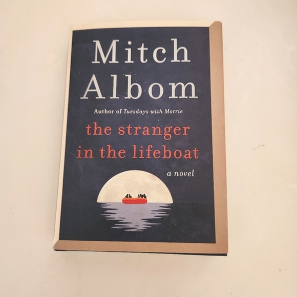 Mitch Albom’s The Stranger in the Lifeboat Hardback Book w/ Dust Cover - Picture 1 of 2